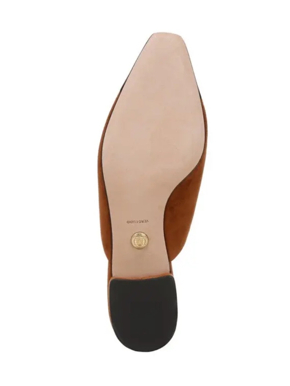 Veronica Beard Suede and Leather Cecile Cap Toe Mule Flats New! - Picture 5 of 10